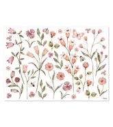 COCCINELLA - Stickers muraux - Champs de fleurs et insectes